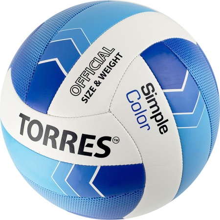 Купить Мяч волейбольный Torres Simple Color любительский р.5 в Бирске 